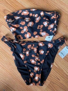 Shade & Shore Leopard Print Bikini